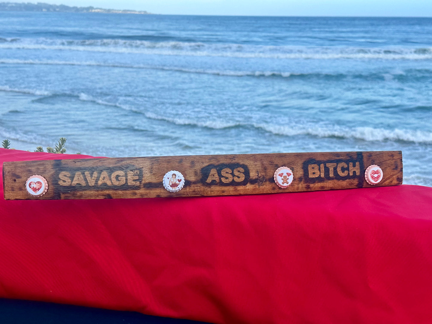 Handcrafted Key Holder From Reclaimed Wine Barrels